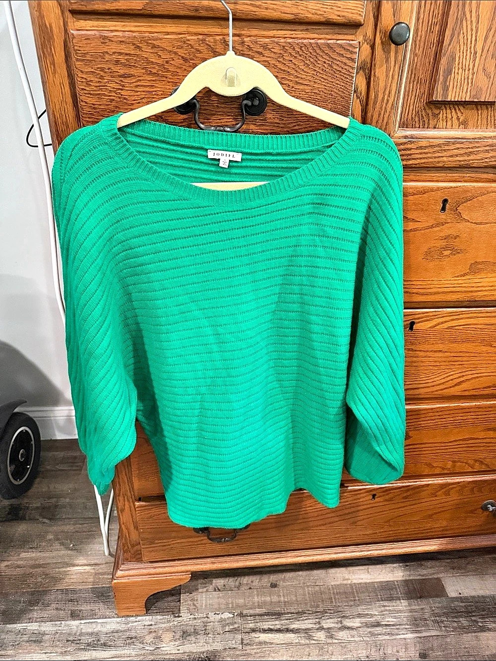 Jodifl Green Sweater Size Small Like New
